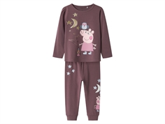 Name It arctic dusk Peppa Pig pajamas set
